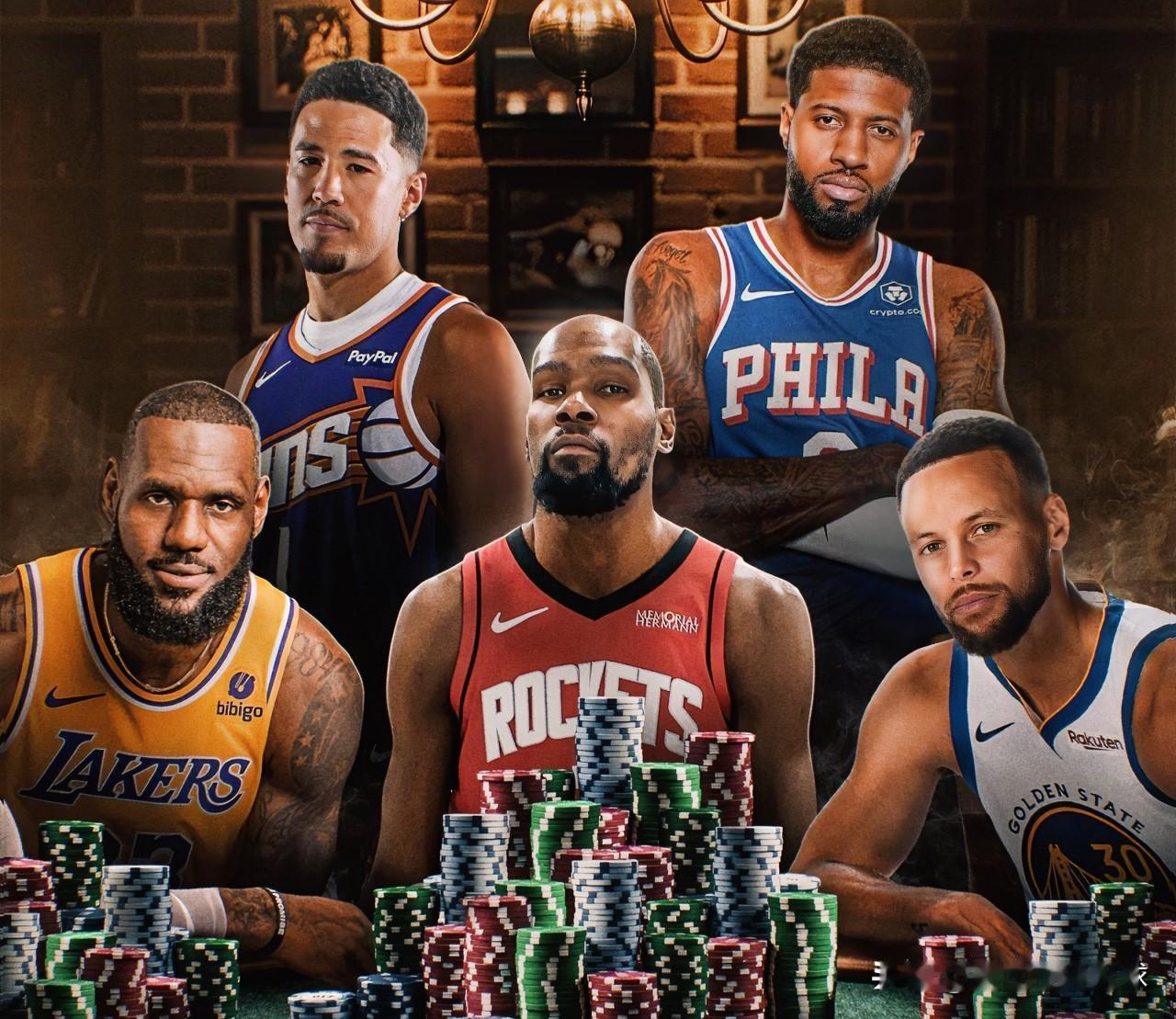 NBA史上总薪资前十都有谁？这份名单上，乔治、布克可谓是最大赢家了吧？？？

1