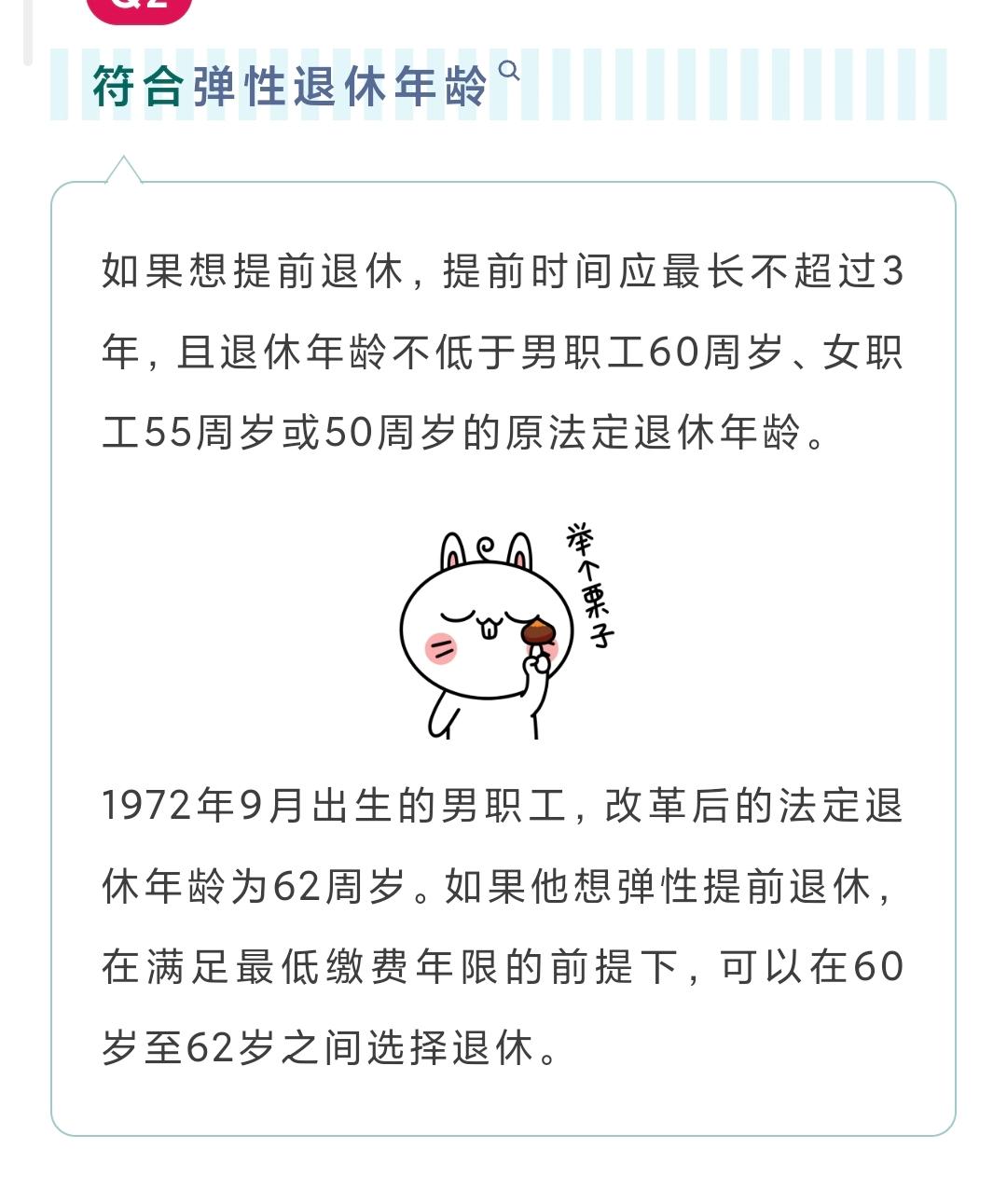 很多人问弹性退休到底怎么“弹”？今天用大白话给你讲明白！这张图是对弹性提前退休政