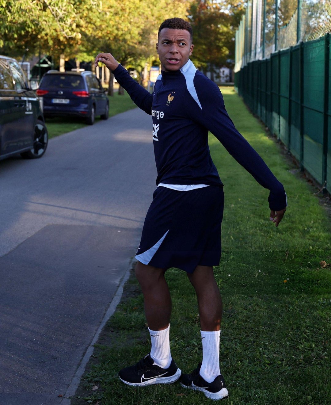 姆巴佩在国家队。🇫🇷姆巴佩halamadrid ​​​