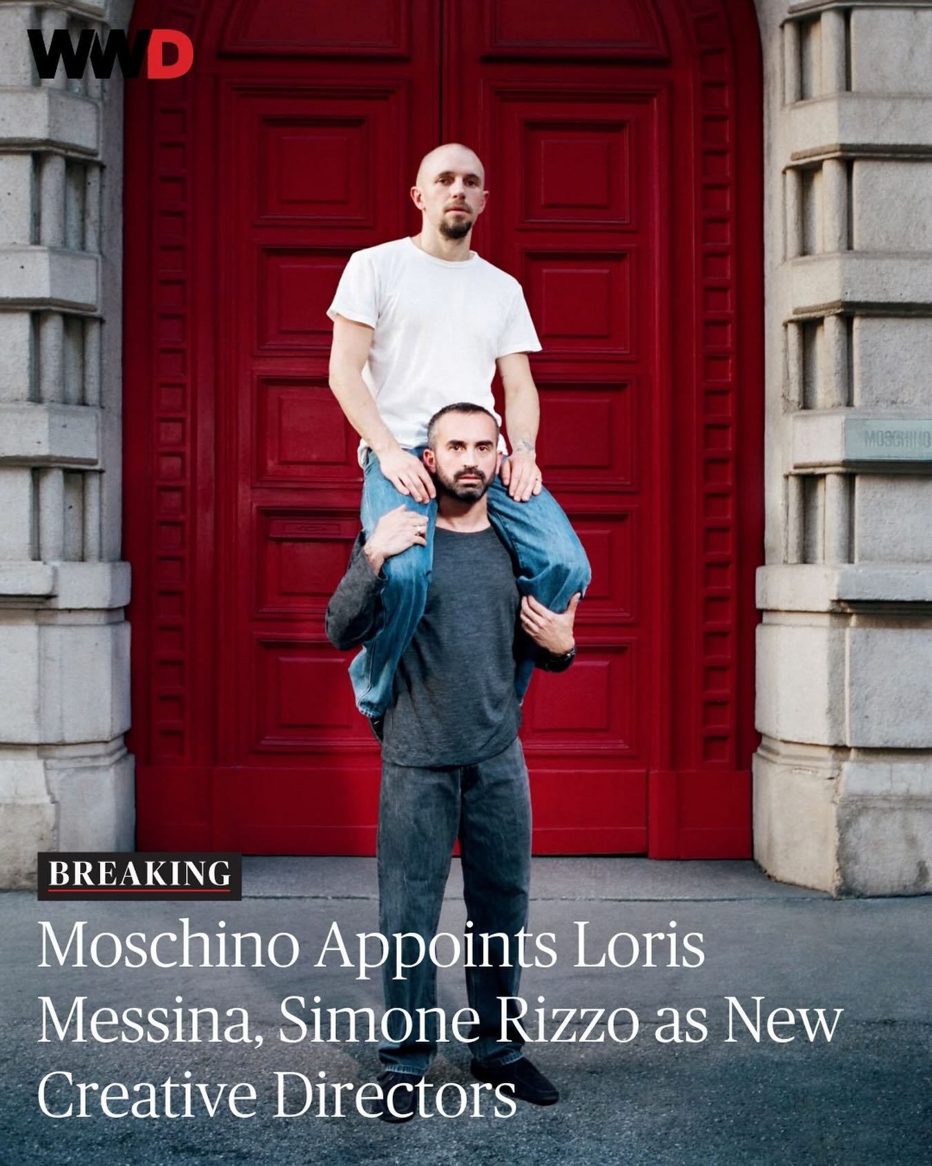 Moschino官宣Sunnei创始人Loris Messina与Simone 