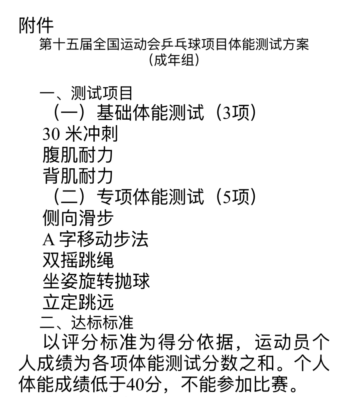 全运会体测真要开始了  马马加油！！！ 