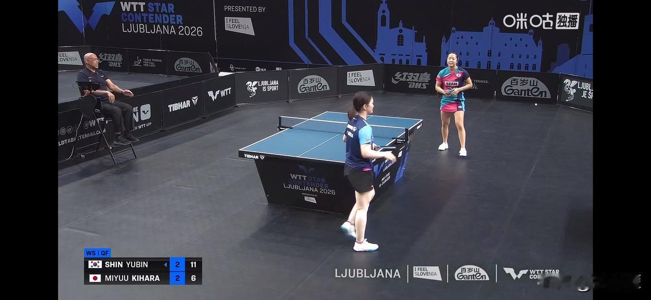 申裕斌🇰🇷3-2木原美悠🇯🇵【3-11，12-10，6-11，11-4，