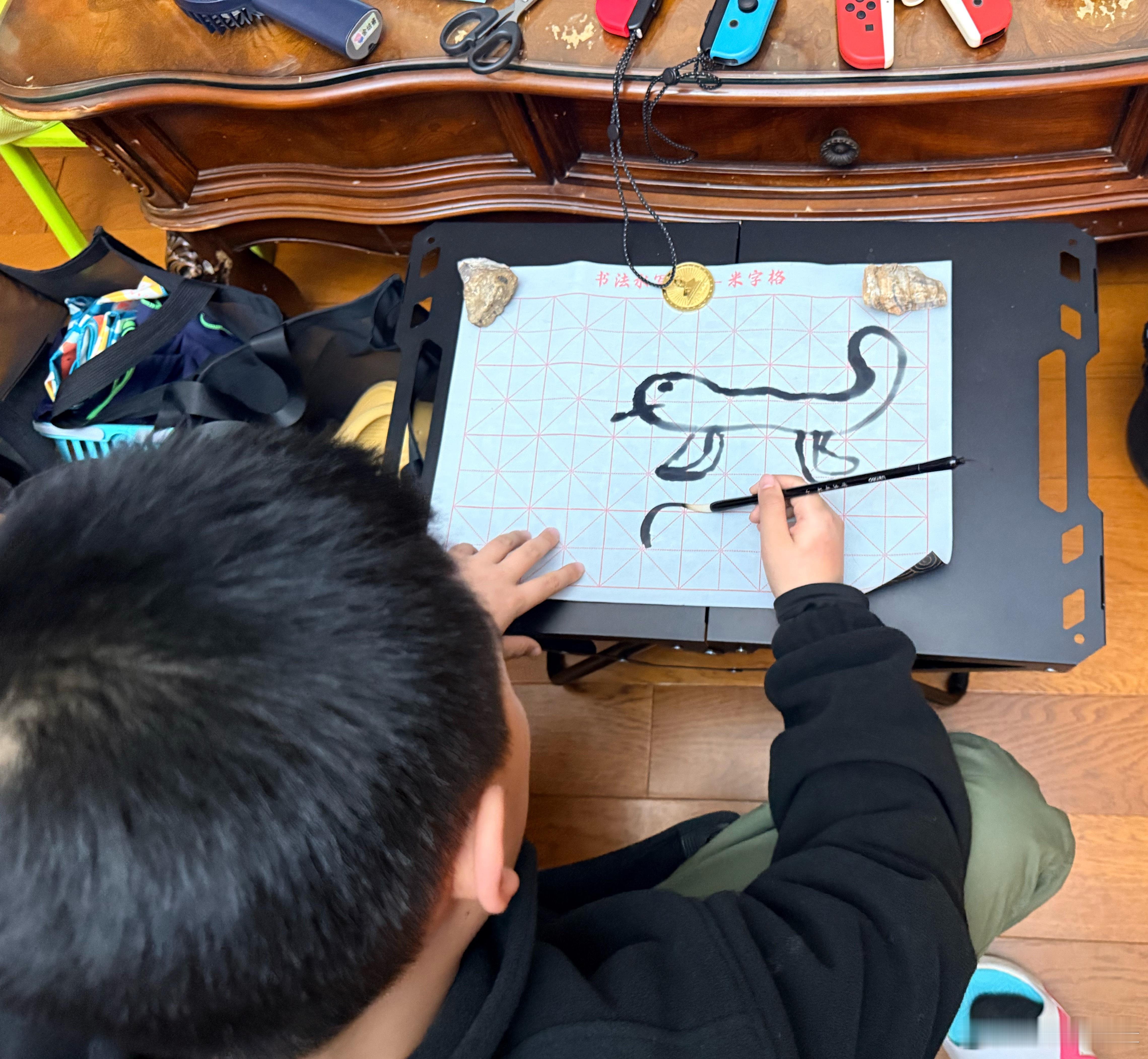 这算是有天赋吗….. 