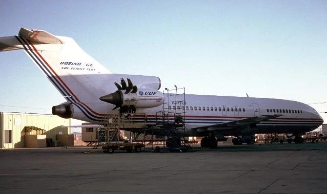 B727 UDF 桨扇发动机测试平台