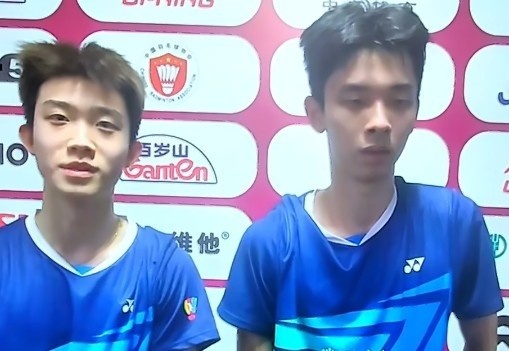 新加坡羽毛球公开赛：胡珂源/林祥毅0-2不敌金元昊/徐承宰