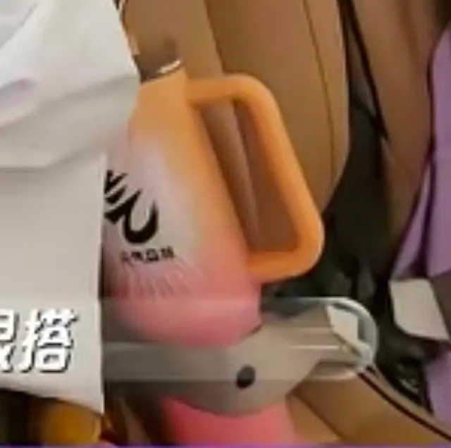 又戳我萌点了怎么水杯也要坐中间系安全带啊，好可爱喜欢你我也是喜欢你我也是