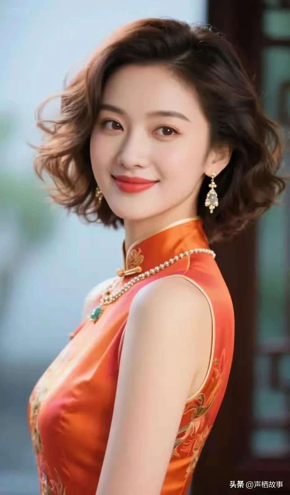 《闲径》
风扶朱蕊倚枝开，
偶履香阶暮色来。
云影忽随花影转，
夕阳映照晚霞彩。