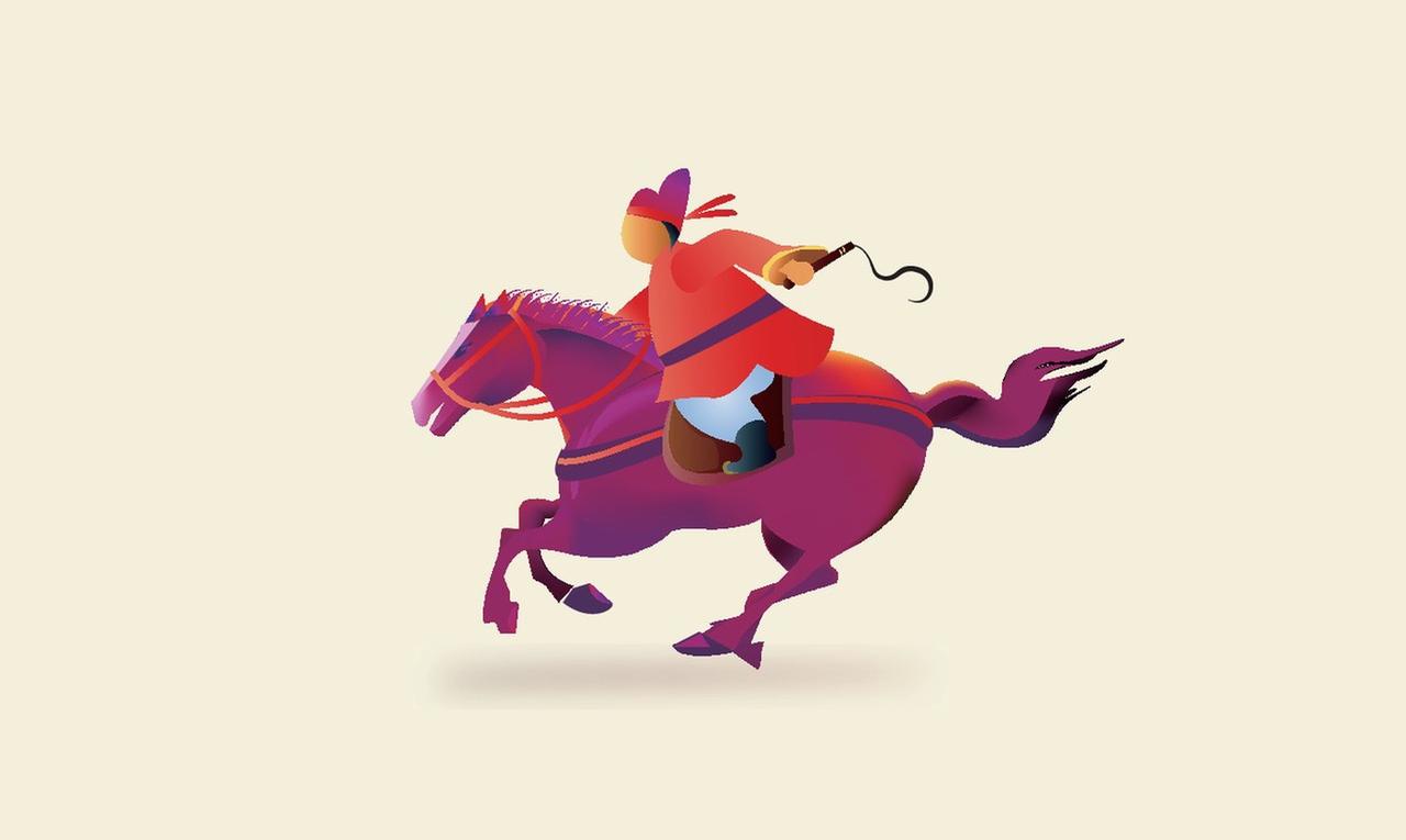 看到“古有快马送信”这个上联，一下子就勾起了我对对联的兴趣。对联讲究词性、结构和