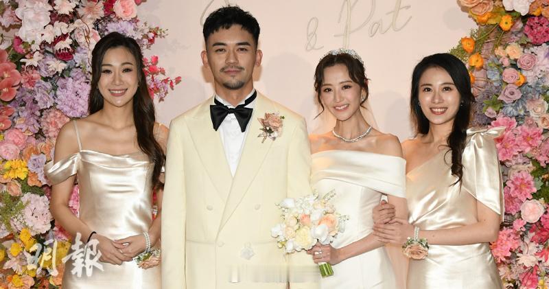 【明報即時】前無綫小花王虹茵結婚 朱智賢暴肥12磅見證好友出嫁 曾主持《後生仔傾