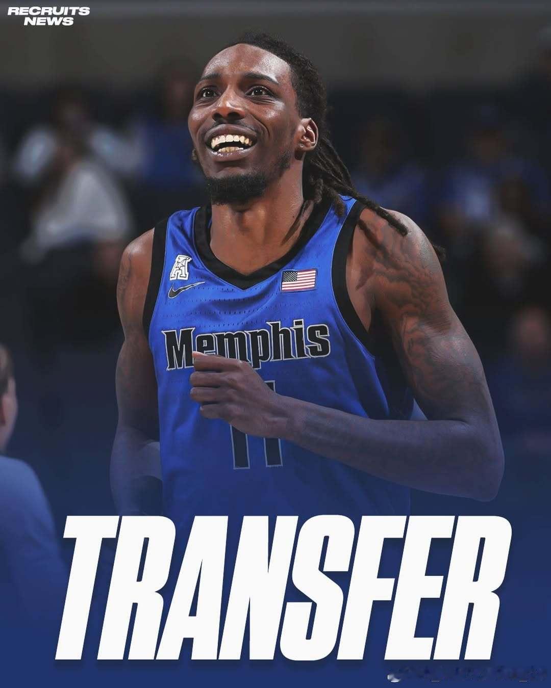 孟菲斯大学前锋、前五星高中生阿隆·布拉德肖(Aaron Bradshaw)进入转