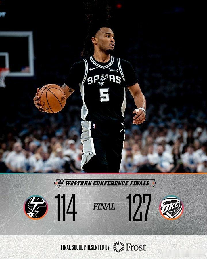 马刺 2025-2026赛季NBA 季后赛西部决赛G5天王山马刺 客场未能取得胜