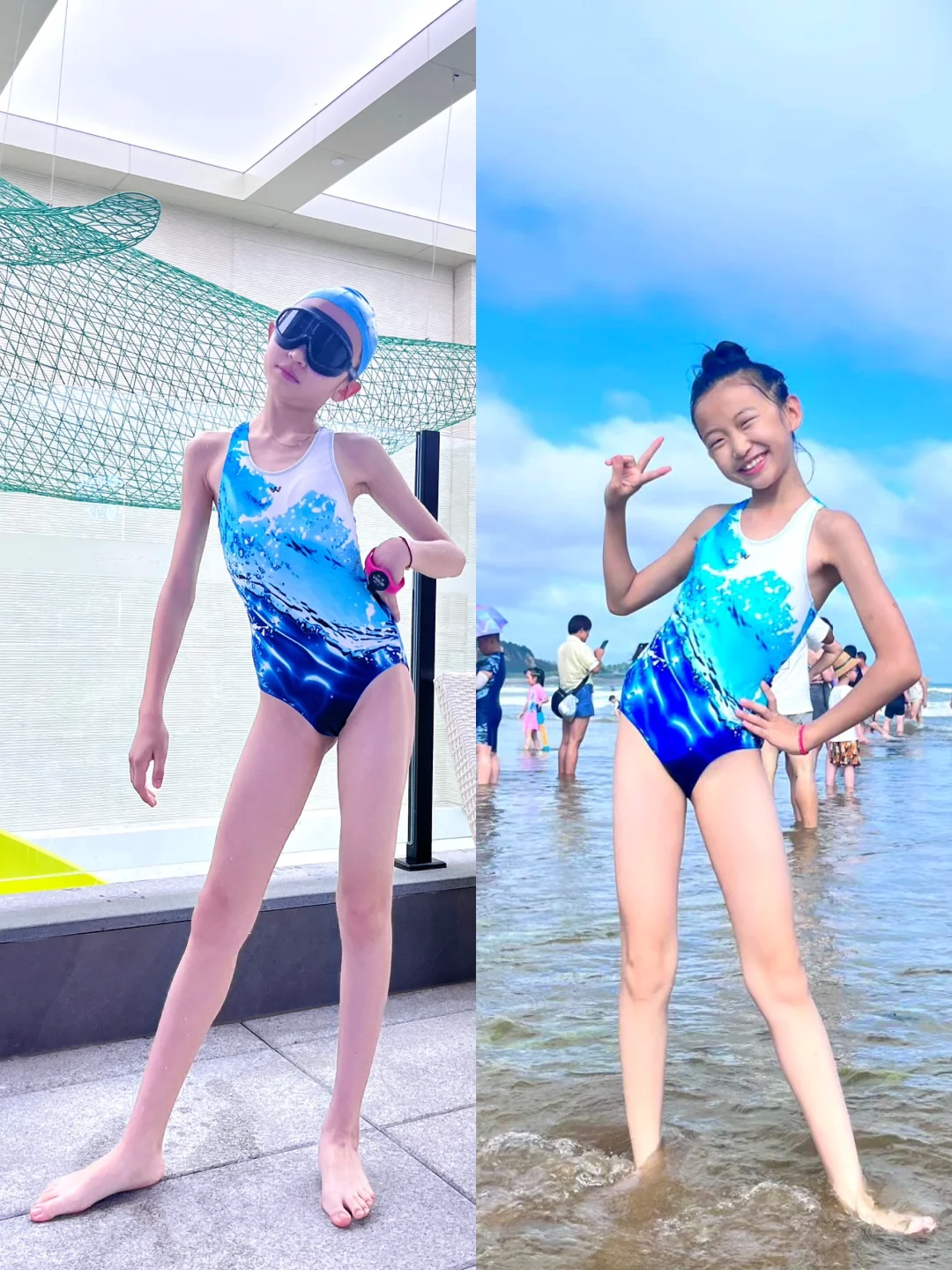 今年5️⃣月vs去年7️⃣月，长高10厘米