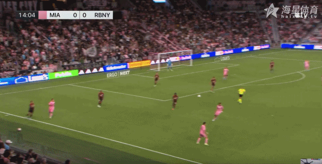 马特奥左路丢球，纽约红牛反击破门……迈阿密国际vs纽约红牛