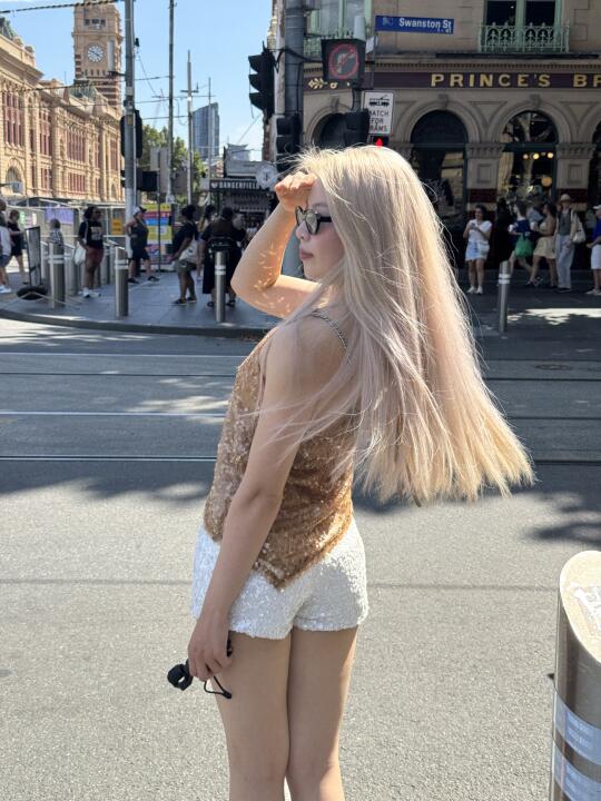 🇦🇺melb vibe🚶🚶🏻‍♀️白金发色氛围感拉🈵