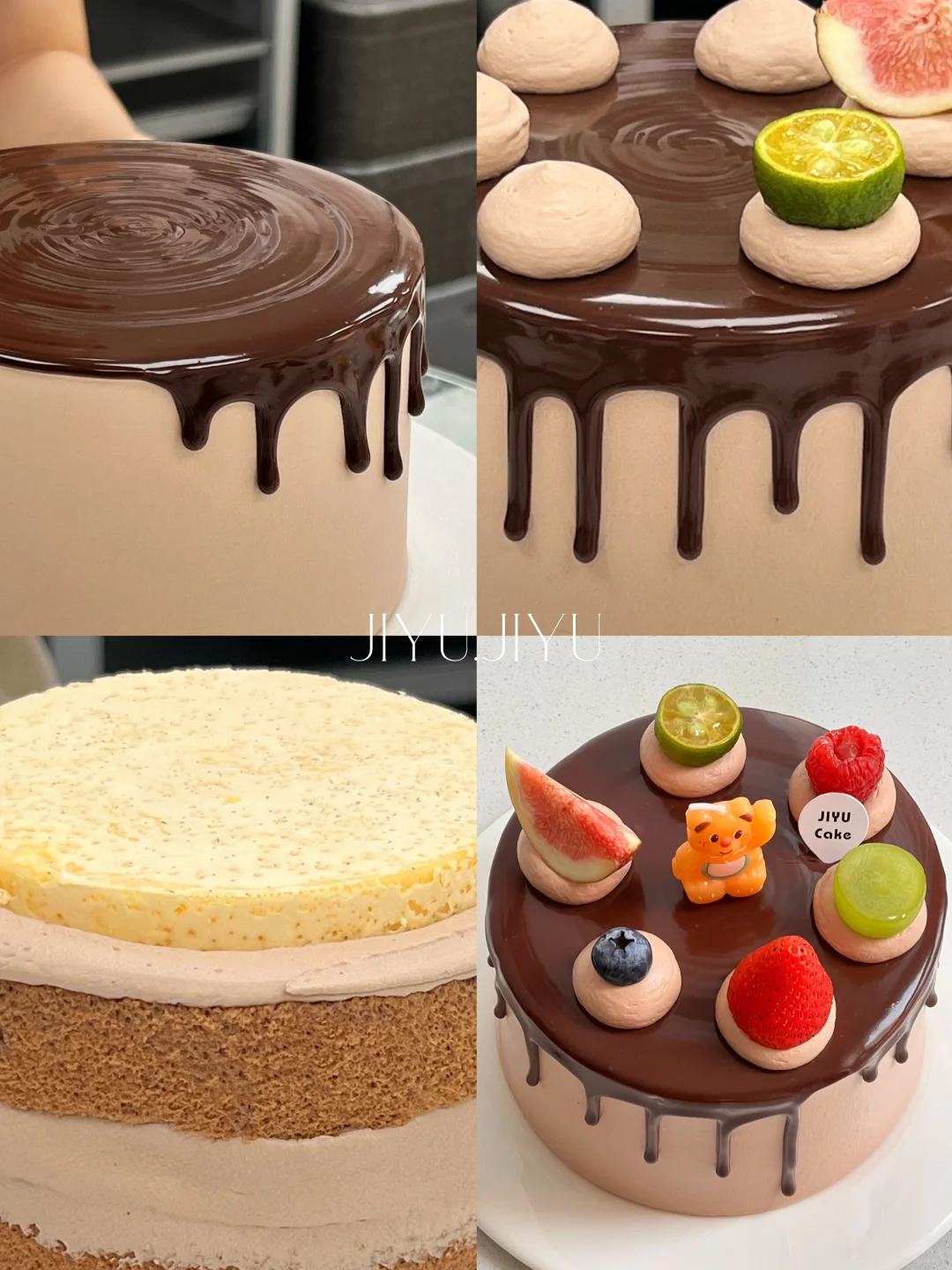 几鱼蛋糕｜巧克力焦糖香蕉口味蛋糕 四季经典⑸ 这款蛋糕咱们精选Q弹的可...