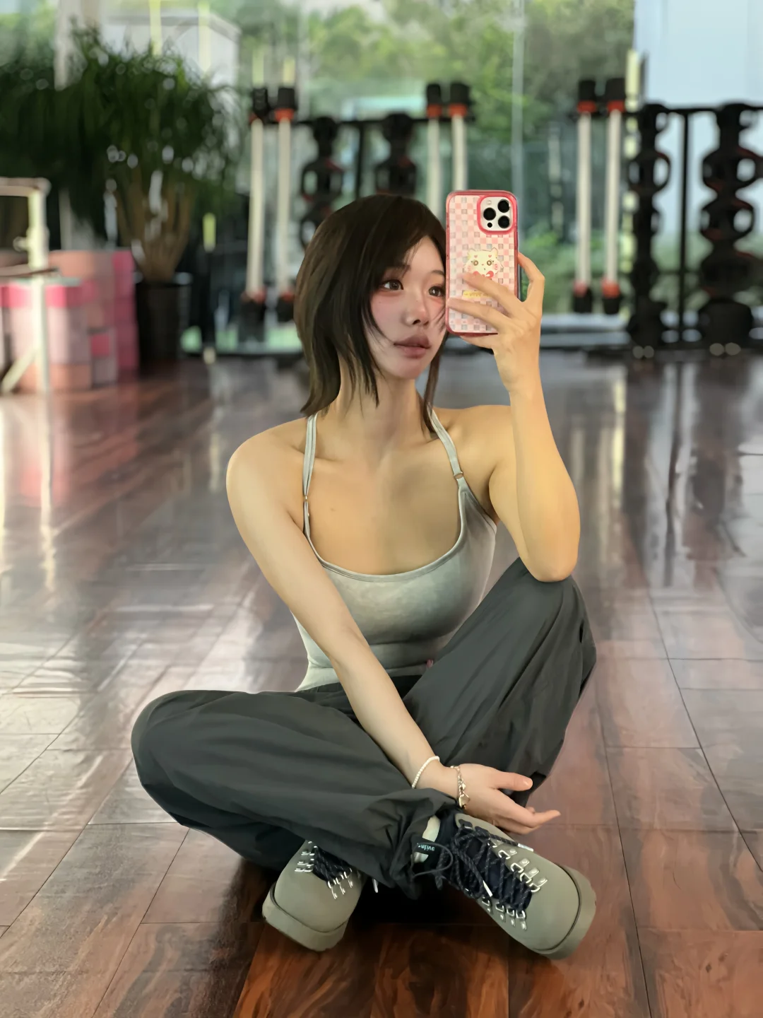 Jeep风健身女孩