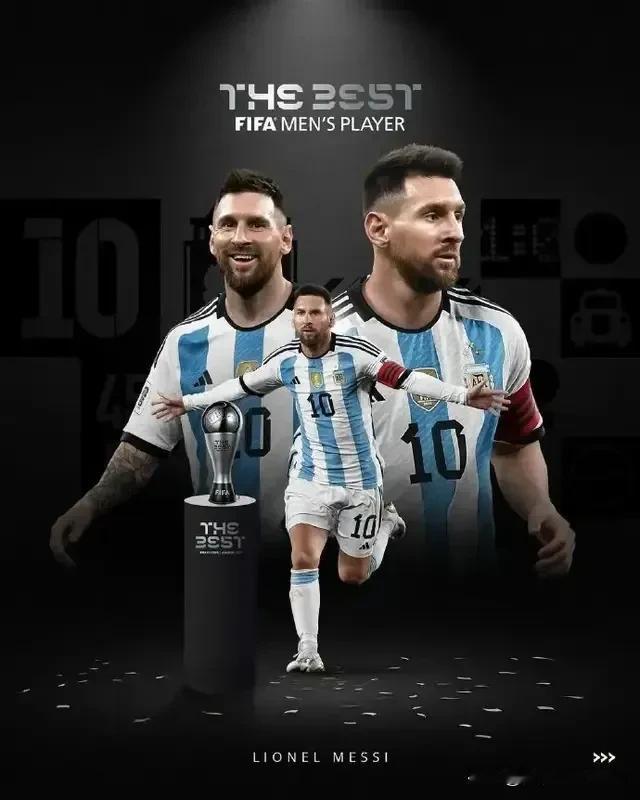 FIFA年度颁奖：梅西蝉联世界足球先生！
[烟花][烟花][烟花]