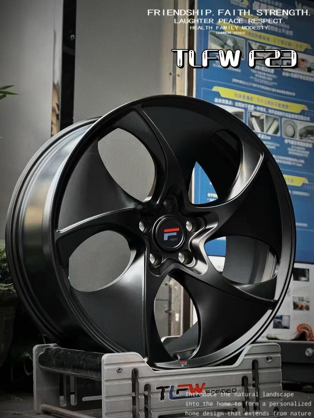 TLFW   新能源电车专属定制锻造轮毂｜颜值与性能双向升级，重塑电车姿态当下新