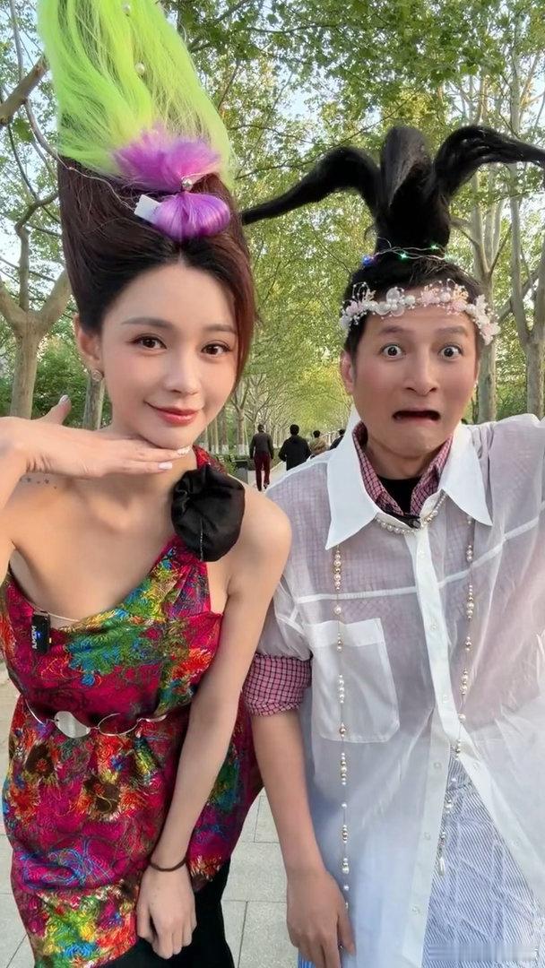 氛围感直接拿捏，神态样貌高度重合笑不活了沈梦辰李维嘉 阴蚀王和申公豹