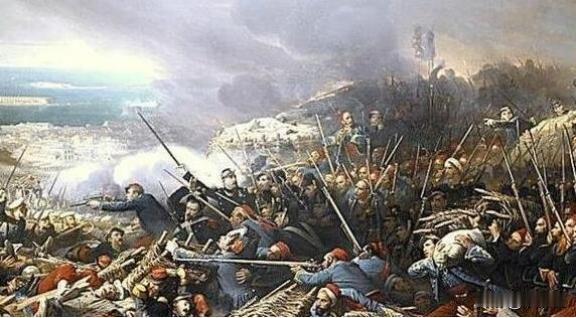 1812年9月，13万法军深入俄国境内，与15万严阵以待的沙俄军团展开激战，双方