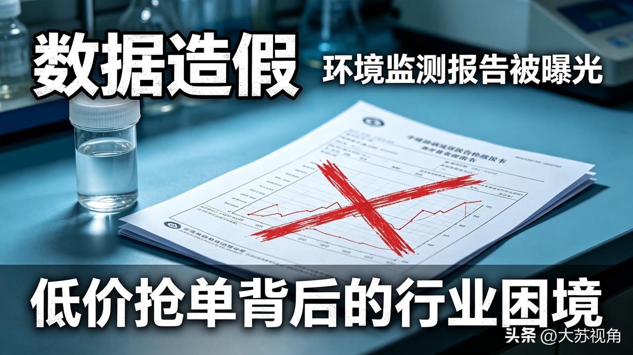 9月6号晚上，央视财经调查播了一期节目，叫《"注水"的环境监测报告》。
江苏百斯