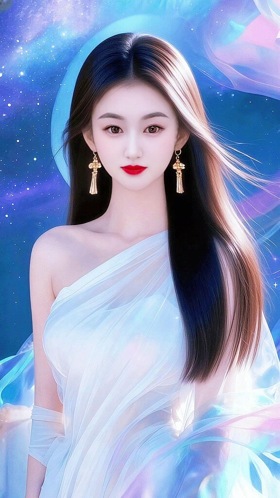 清纯甜美 惊艳 又美又仙 美出银河系 天生丽质