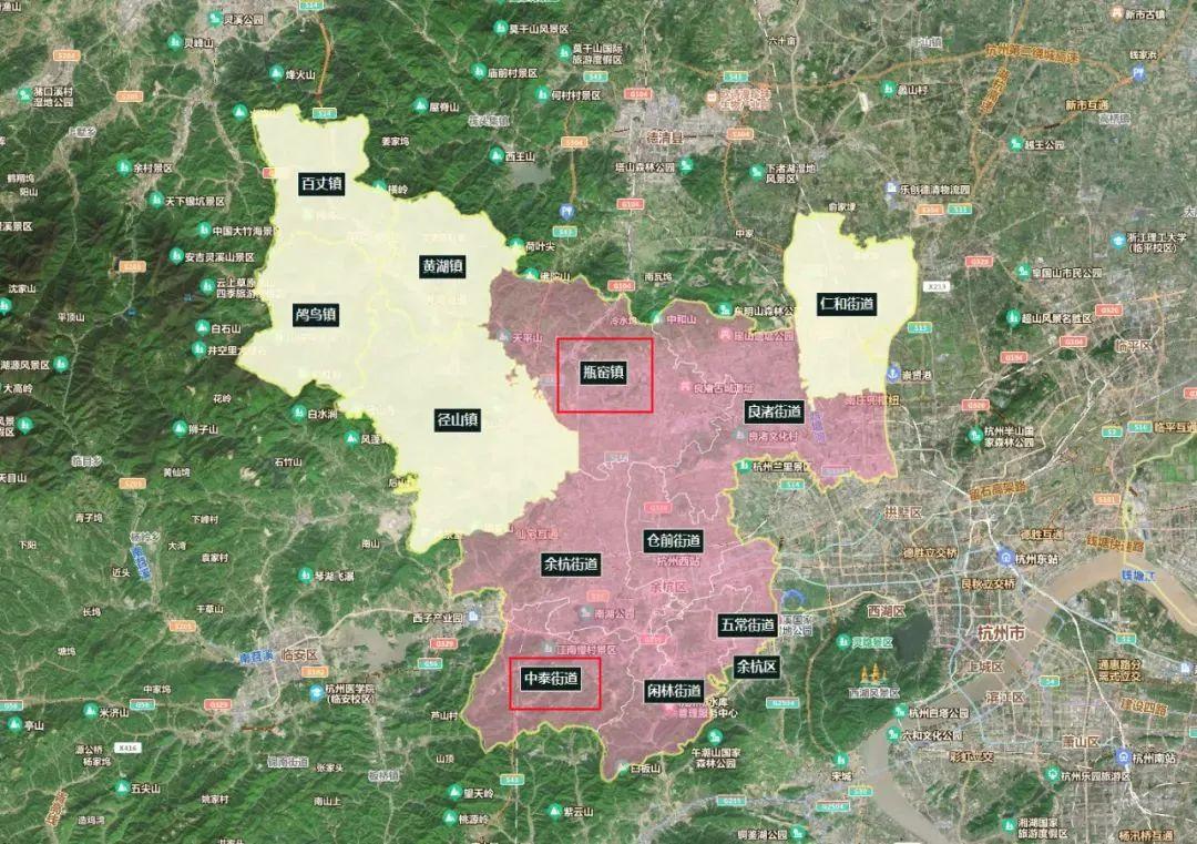强二线城市，杭州，又松了！

5月15日，杭州限购区域再扩大。

余杭区的中泰、