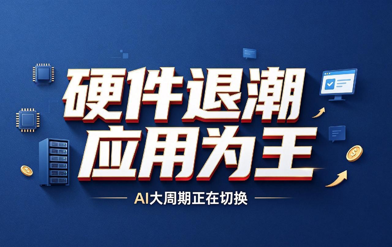 深夜美股重磅定调！AI行情彻底变天：硬件退潮，应用为王
 
风险提示：内容仅供市