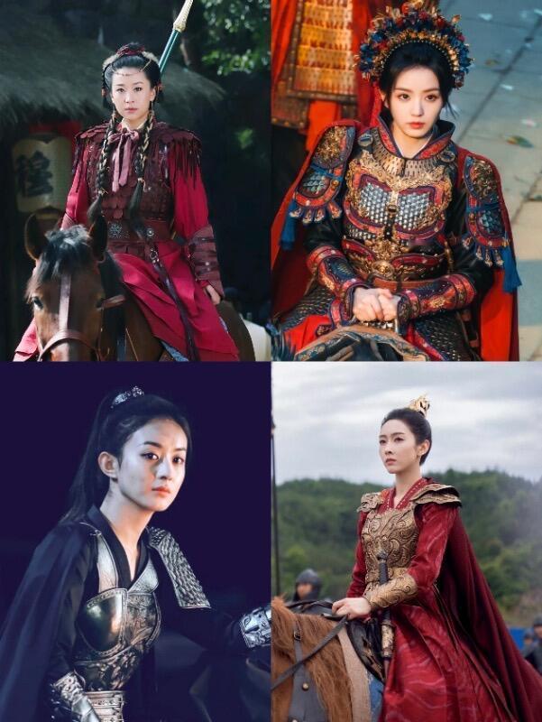 英姿飒爽铁甲红颜‼️内娱女将军大赏《穆桂英挂帅》——苗圃 穆桂英《逐玉》——田曦