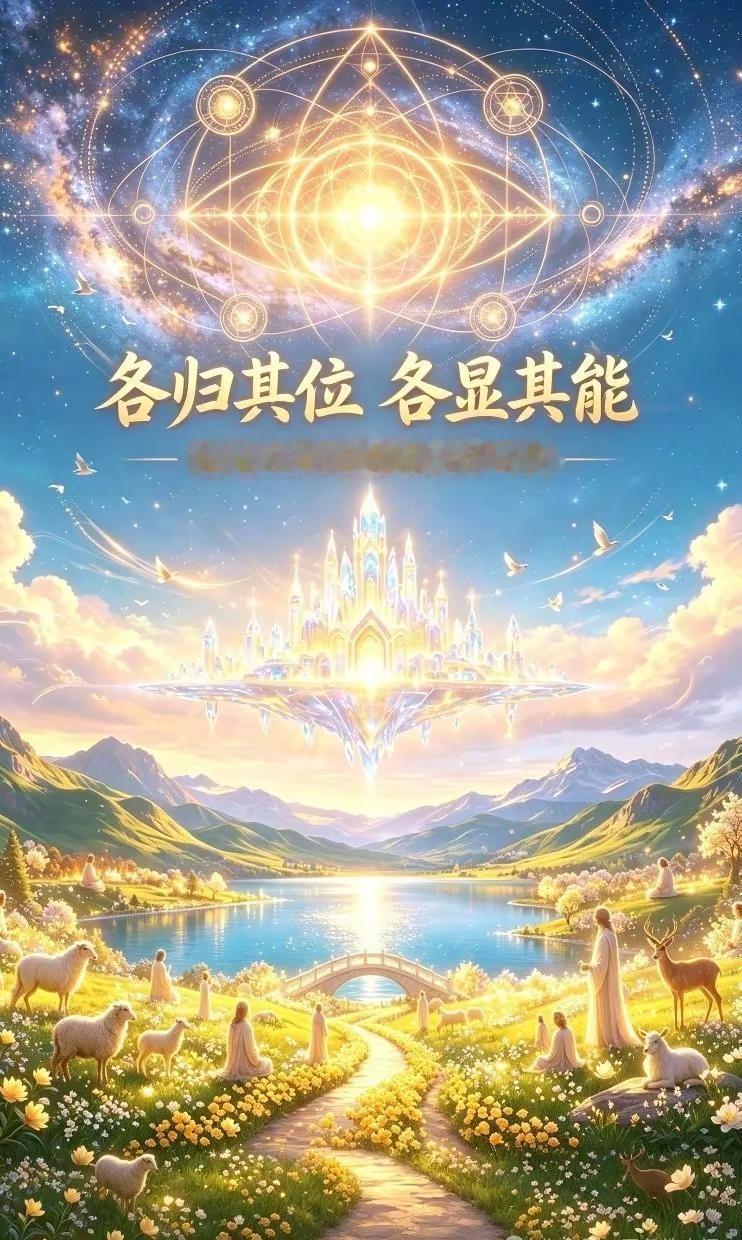 这是大放光明的美好时代，万物有序，各自归位。不必追逐、盲从他人的人生轨迹，每个人