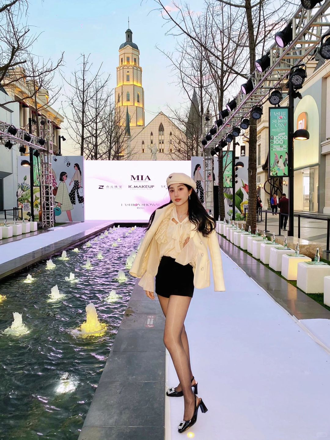 赴一场春天的时装show👗近距离感受美