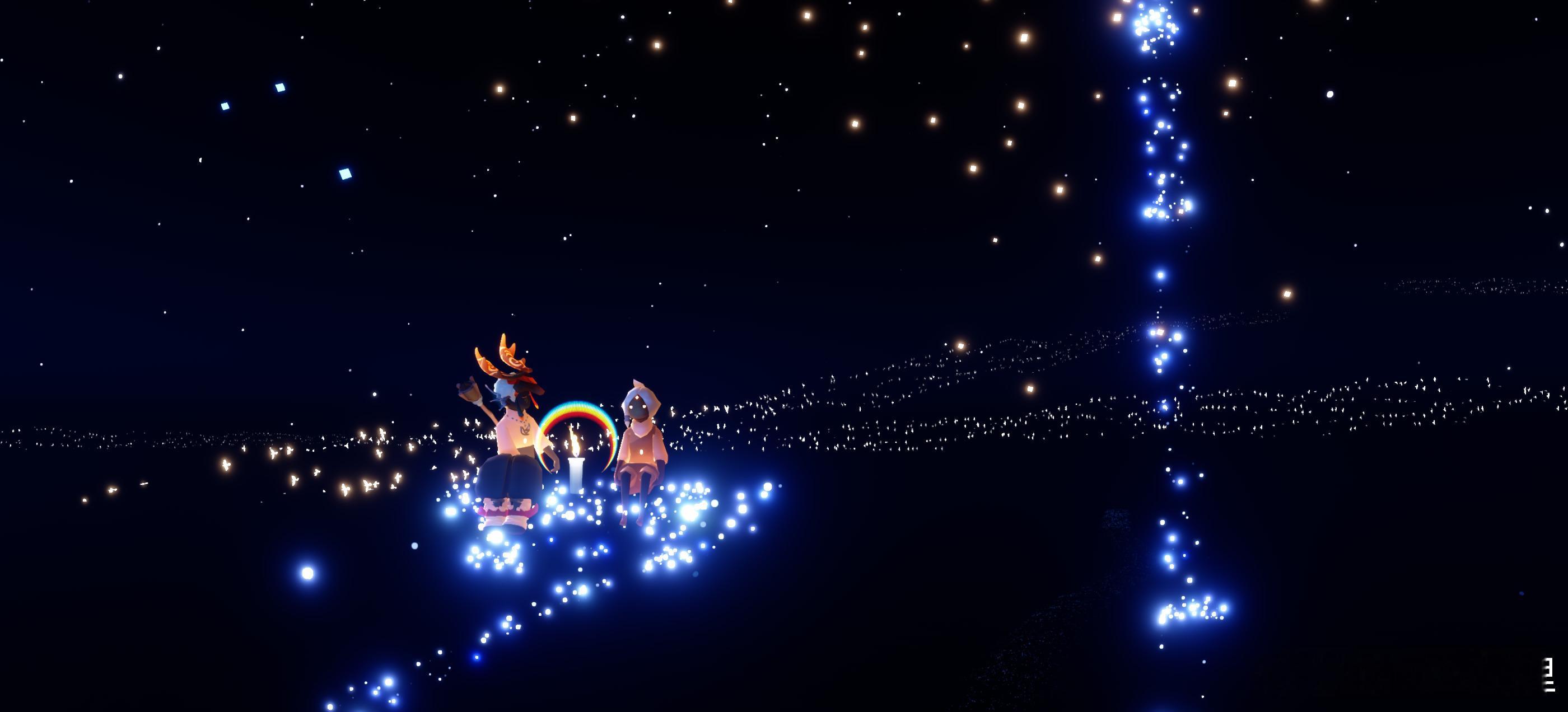 sky光遇 第一次带你献祭，这是你玩游戏的第三天 