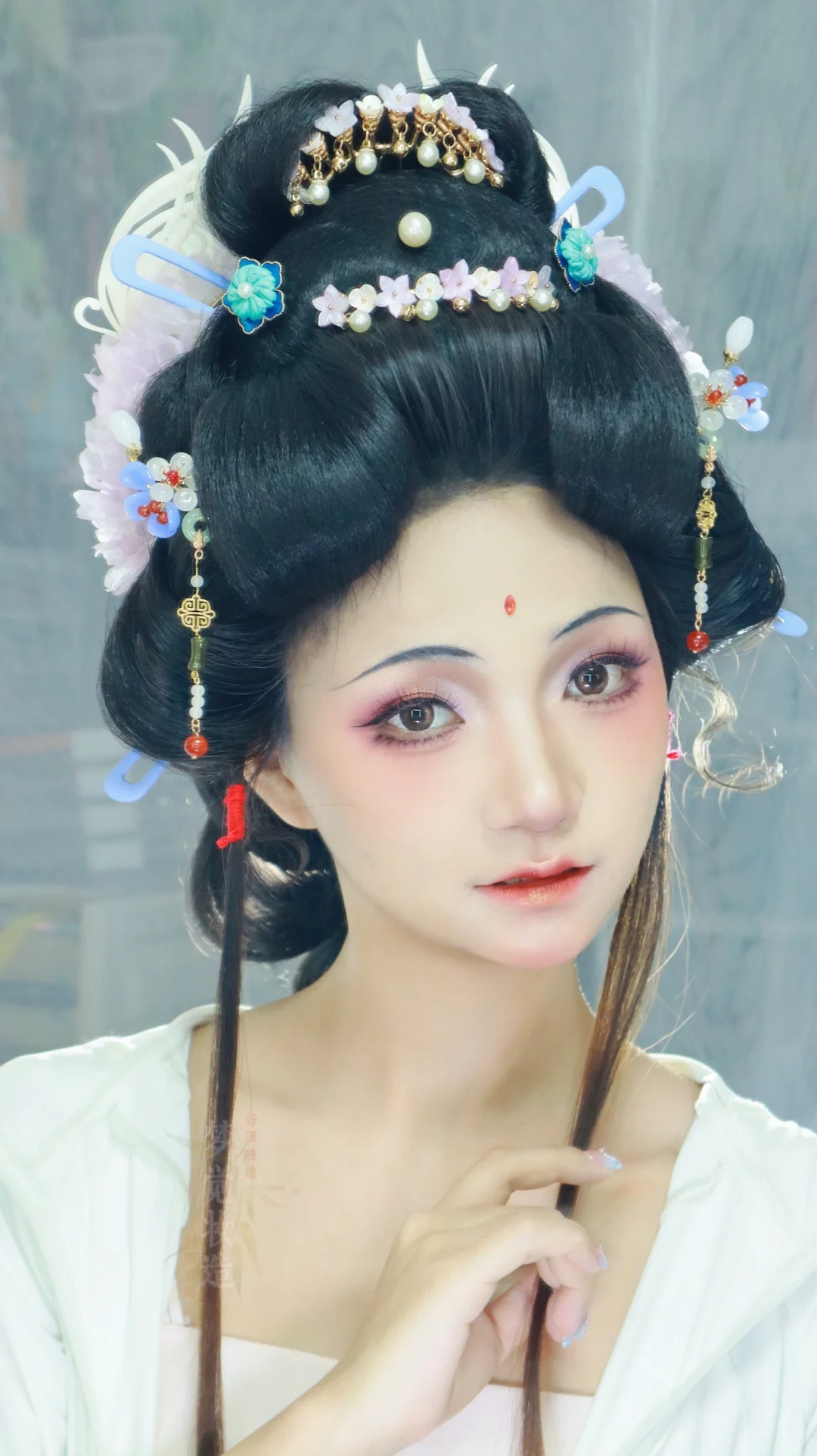 这是神仙图偷跑出来的仙女吧｜神仙图妆造