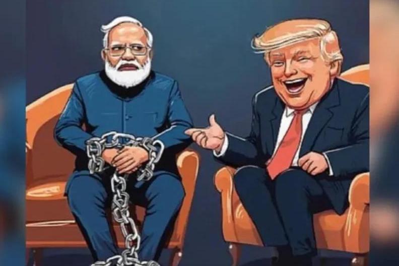 莫迪气疯了！这次不是因为巴基斯坦，也不是因为中国，而是特朗普踩着印度吹牛，更可气
