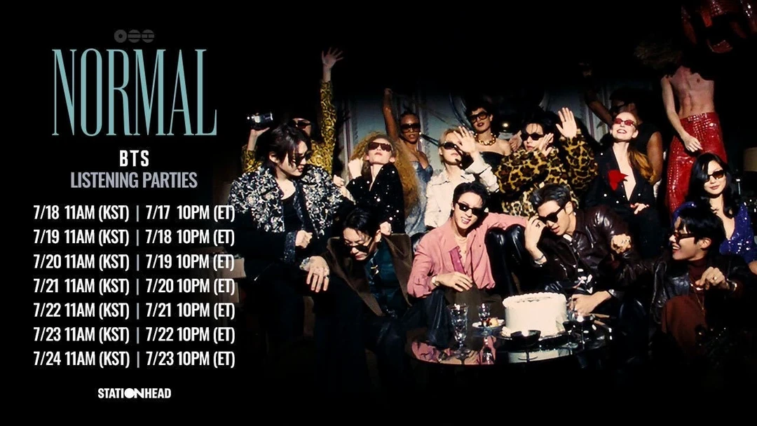 BTS NORMAL Listening Party