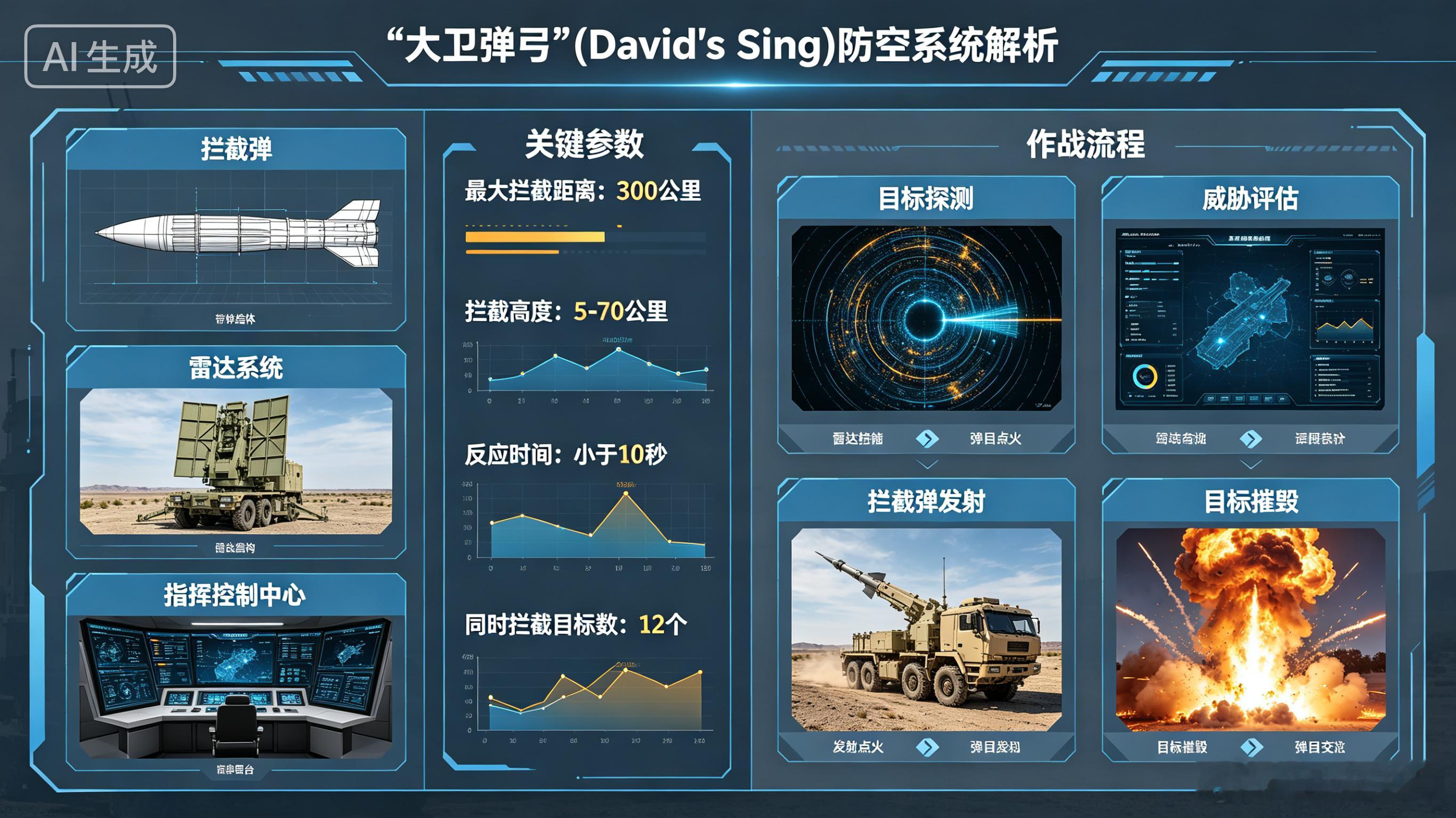 每天认识一件兵器大卫弹弓（David’s Sling）防空系统 图文解析装备定位
