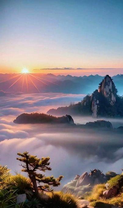 养面相之美景欣赏——黄山 