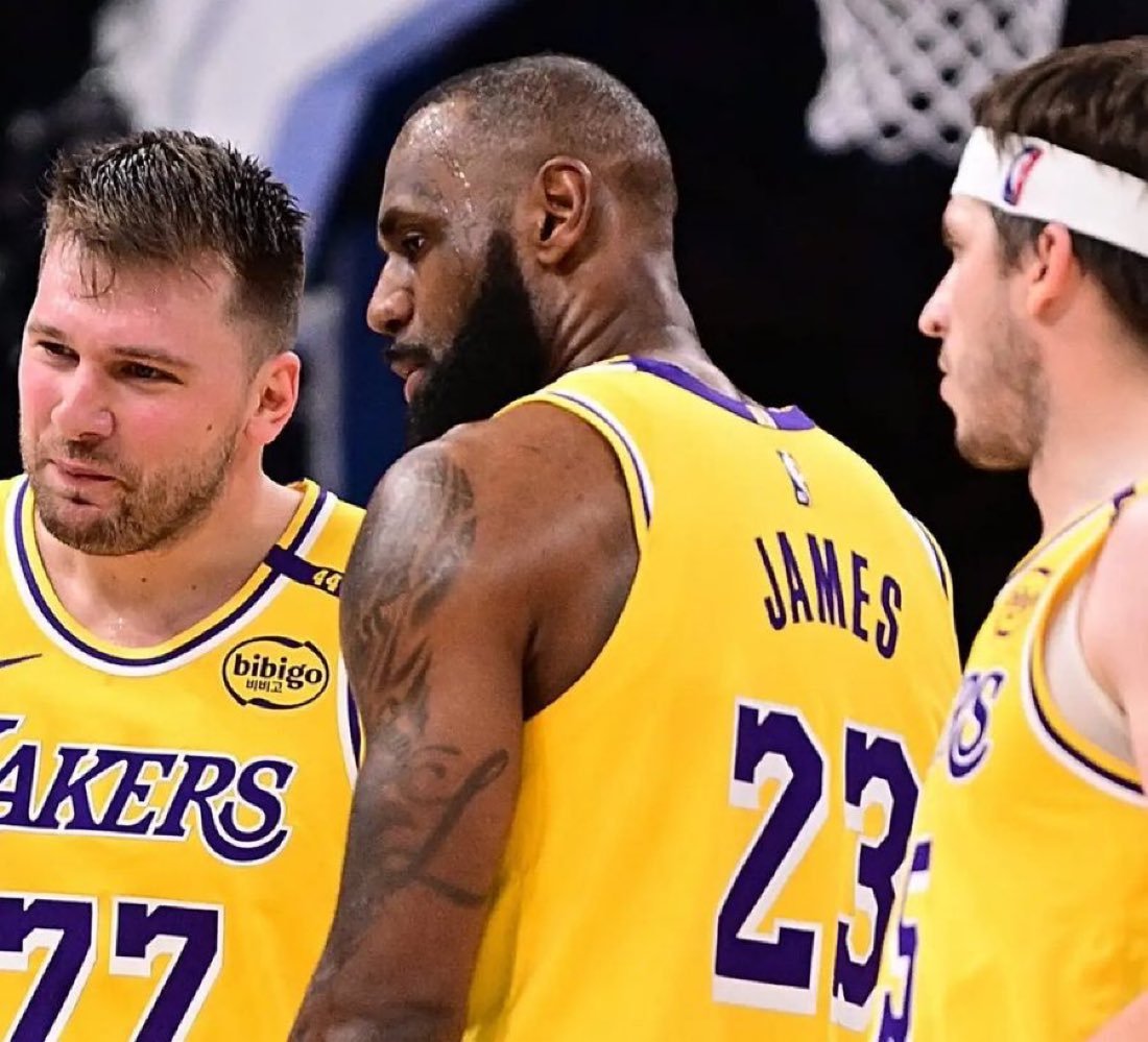 如我所料，湖人击败火箭，太关键了东契奇36分，詹姆斯18分，里夫斯15分。NBA