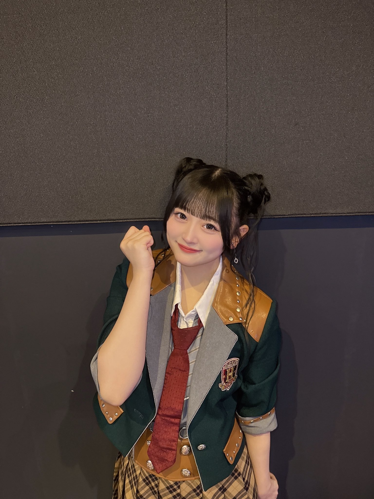 HKT48石桥飒 X 26/06/23今天在公演中宣布毕业了。13岁加入HKT4