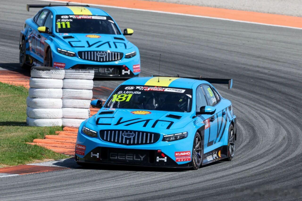 TCR World Tour西班牙站大圣包揽三回合冠军…两回合还是他前面领跑车突