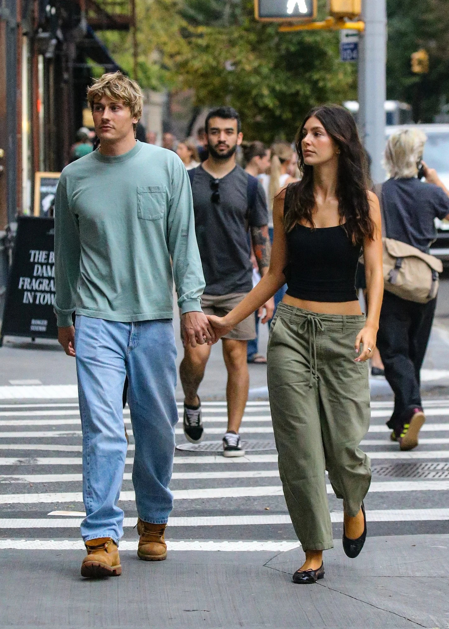 Camila Morrone和男友Cole Bennett 2日纽约外出晚餐 ​