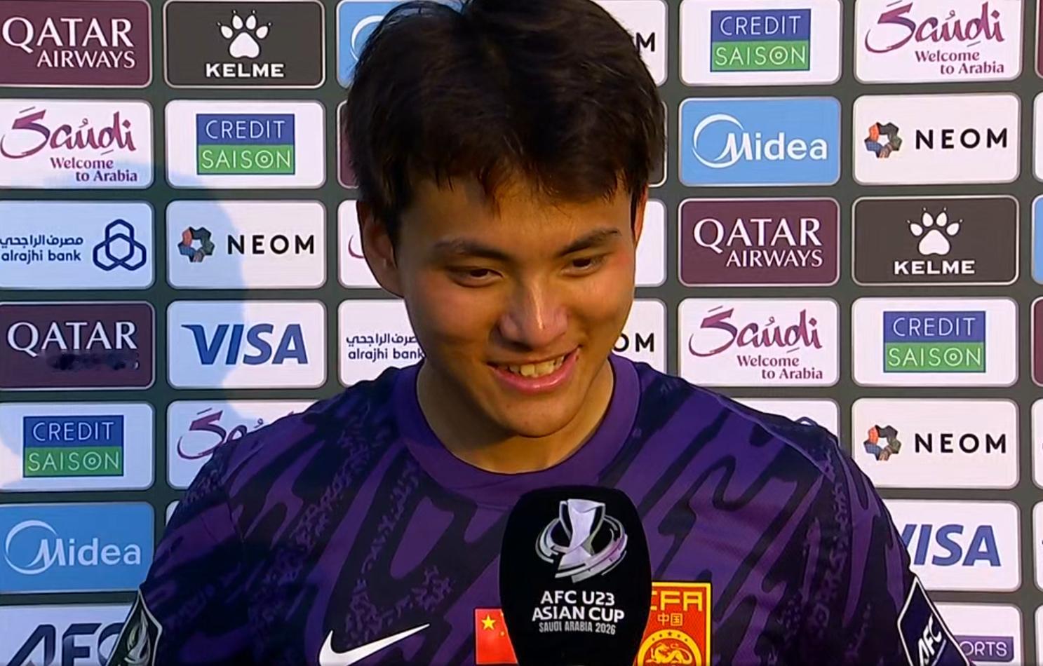 李昊说赢球最爽U23国足晋级亚洲杯四强 李昊赛后：赢球的感觉最爽，觉得球队能在本