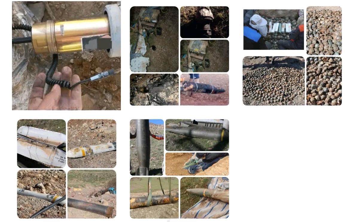 伊朗赞詹省伊斯兰革命卫队宣布已发现并销毁了9500枚美以留下的子炸弹和数十枚未爆