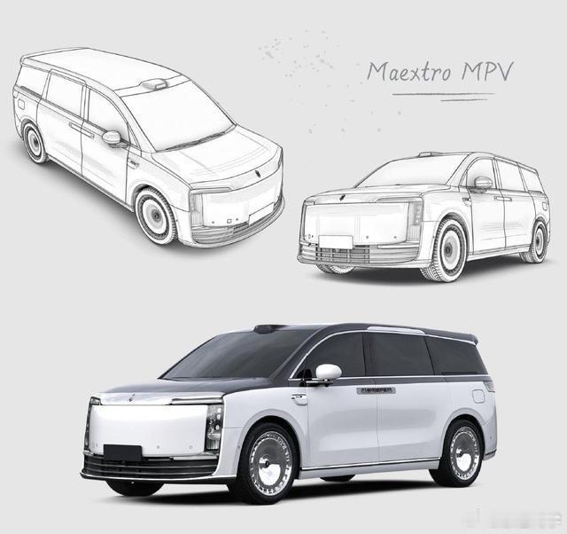 MPV市场新品牌设计图曝光，标准轴距瞄准家庭，长轴距专攻商务MPV市场又要热闹起