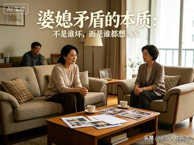 婆媳矛盾的本质：不是谁坏，而是谁都想当家