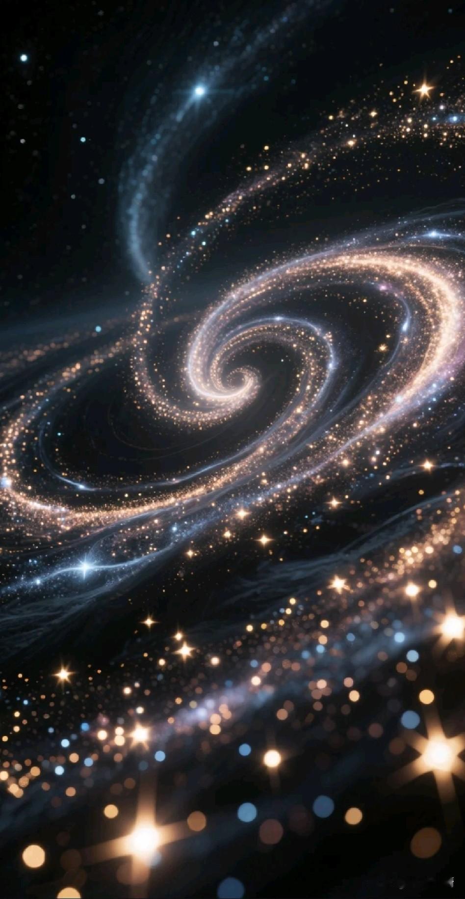 《心斋三境，无敌于宙》

星河耀虚室，灵台本自明。
风过万籁寂，潮退一痕平。
执