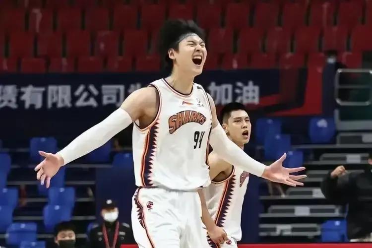 王哲林不会打球了，面对刘泽一和余家豪，仅得到8分，6篮板。
第一，上海男篮输给浙