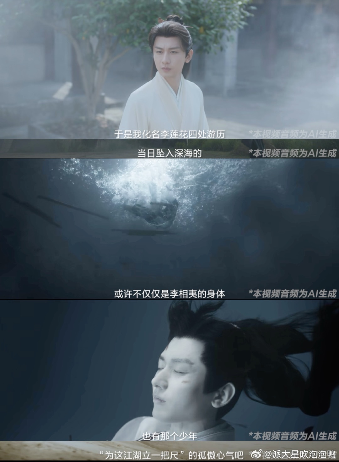 时隔两年终于看到了李莲花的结局肖明明戴着黑框眼镜看武侠小说的样子还挺接地气，结果