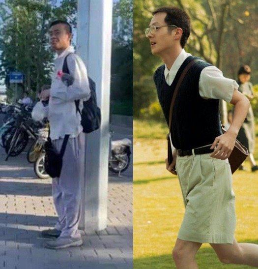 #这穿搭一看就很聪明#哈哈哈哈哈哈哈刘昊然这造型完全就是韦神复制粘贴啊🤣，你还