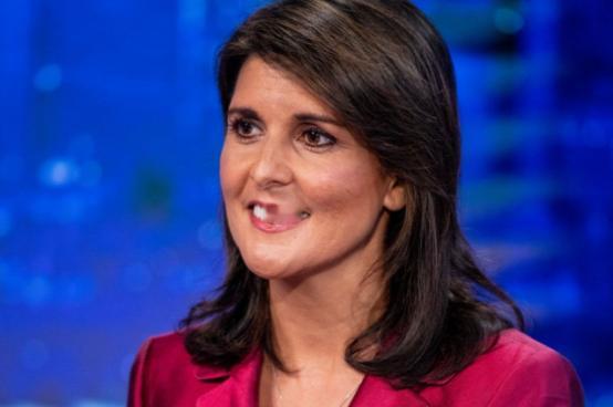 美国前驻联合国大使尼基·黑莉发文说：“伊朗从中国购买导弹，这鲜明地提醒我们，我们